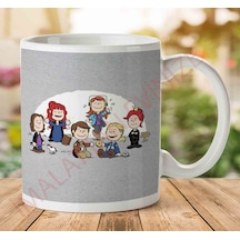 1-2202 The Supernatural Girls Peanuts İki Tarafı Baskılı Kupa Bardak.jpg