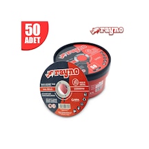 Rayno Metal Kesici 115x1.0x22.23 Inox Kesme Taşı - 50 Adet - Ryn10020