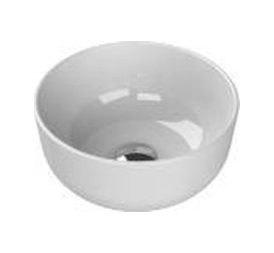 Turkuaz Aqua Tezgahüstü Lavabo Ø33 Cm Beyaz