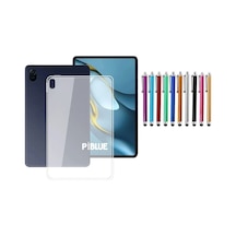 Honor Pad 8 12inç Hey-w09 Kılıf Şeffaf Silikon Kılıf + Kalem