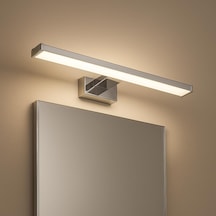 Leylek 8w 4200k Led Ayna Ve Resim Apliği 40 Cm 220v 720 Lümen Krom Gövde, Doğal Beyaz Işık, M
