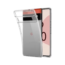 Microcase Google Pixel 6 0.2 Mm Ince Silikon Kilif - Seffaf 537794035