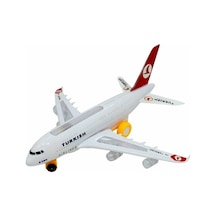 Thy Airbus A380 Işıklı Sesli & Yürüyebilen Oyuncak Uçak Orta Boy