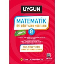 8.Sınıf Matematik Üst Düzey Soru Modelleri -  Sadık Uygun