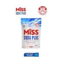 Miss Soda Plus Çamaşır Sodası, 500 G, Toz Deterjan