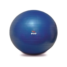 T5404 65 Cm. Pilates Topu + Pompa Hediyeli Unisex, Mavi, Tek Beden