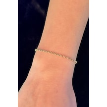 14 Ayar Altın Doch Bileklik 2.50 Mm Sarı Altın
