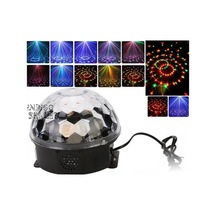 Kumandalı Kristal Led Rgb Disko Topu Açık Mavi