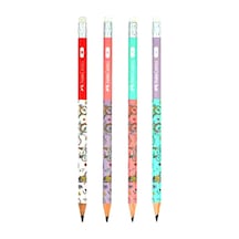 Faber Castell Bisiklet Kurşun Kalem Silgili - 5 Adet Siyah