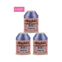 3 Adet Altınbaşak Oya Ve Dantel İpi 20 Gr - Royaleks - No: 620 Çok Renkli