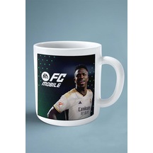 Ea Mobile Fc Oyun Baskılı Kupa Bardak Çift Taraflı Baskı Kişiye Özel Model 4 Çok Renkli