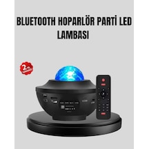 Home Yıldızlı Projektör Galaxy Efektli Ayarlanabilir Renkli Atmosfer Lambası