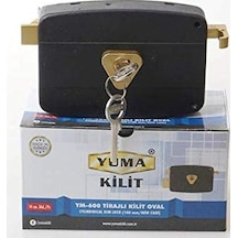 Yuma Trajlı 14cm Oval Kilit Ym-600