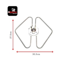 Teknogrand Kelebek Semaver Rezistansı 2750 Watt Adet