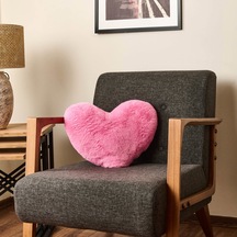 Soft Love Figürlü Yastık - Pembe - 45 Cm