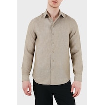 Emporio Armani Erkek Gömlek Em000099 Te10157 O1002 Haki