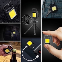 By Nevser Anahtarlıklı, Açacaklı,güçlü Mıknatıslı 3 Farklı Led Modlu Mini Boy Asılabilen Led Kamp Aydınlatması,el Feneri Diğer