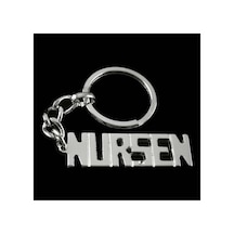 Nurşen İsimli Anahtarlık Gümüş