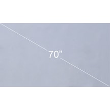 Suofeng 70 İnç Taşınabilir Projeksiyon Perdesi - Kolay Kurulum, Yüksek Kaliteli Görüntü Ve Renk Performansı