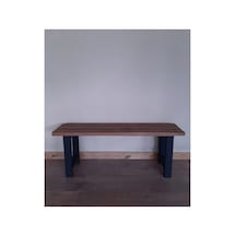 Dizy Ahşap Bench Bank Black Series Kahverengi Kahverengi