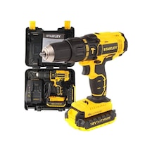Stanley SBH20D2K-TR 18V 2Ah Li-Ion Kömürsüz Çift Akülü Darbeli Matkap