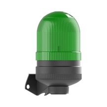 Mesan Ø70 300 Seri Yanıp Sönen Ampul Buzzer Duvar Montaj Yeşil 24vdc Ms 376.2.24vdc