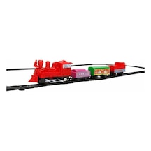 Tren Oyuncak Mini Express Eğitici - Tren Seti - Makaslı Tren Seti
