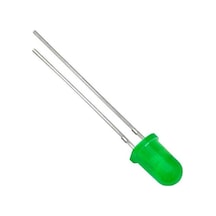 Led Yeşil 5 Mm Mercekli