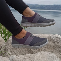 Black Sea 527 Füme Bağacaksız Hafif Fuspetli Ortapedik Spor Ayakkabı Füme