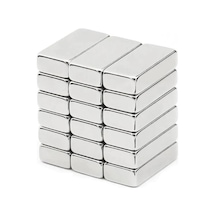 2 Adet Köşeli Güçlü Neodyum Mıknatıs Boy: 20 x En: 10 x Kalınlık: