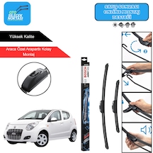 Suzuki Alto Uyumlu 2009-2012 Bosch Aerotwin Araca Özel Ön Silecek Takımı 550-340mm