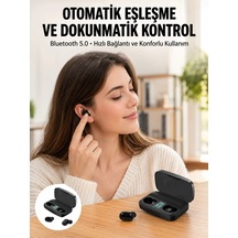 Tws Bluetooth Kulaklık 5.0 Bluetooth Bağlantılı Dokunmatik Kontrol Özelliği Yeni Nesil Mh-hs3411-4484