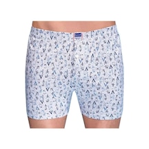 Berrak 1053 Erkek Boxer lu 4 Lü Paket 001