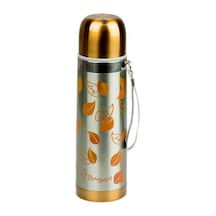 Penguen 1050D 500ml Yaprak Desenli Mama Sıcak Soğuk Termosu Bakır