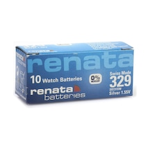 Renata 329 Sr731sw 1.55v Alkalin Saat Pili 10 Adet