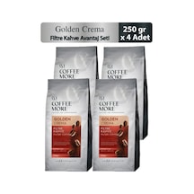 Coffee More Golden Crema Filtre Kahve 250 Gr X 4 Adet