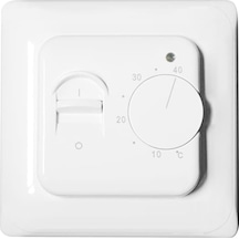 Bosphorusboutique Zemin Termostat Termostat Sensör Programlanamaz Mekanik Manuel Kontrol Isıtma Harici Göstergesi Cihazı 5-40 3a 230v Gv