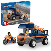 LEGO® City Motosiklet Taşıyıcı - Oyuncak Araç Yapım Seti 60491-4 Yaş ve Üzeri Çocuklar İçin Yaratıcı Oyuncak Yapım Seti (88 Parça)