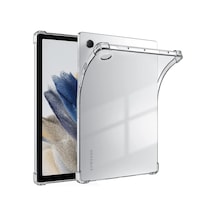 Samsung Uyumlu Galaxy Tab A8 10.5 Sm-x200 2021 Kılıf Darbelere Dayanıklı Şeffaf Kapak