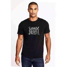 Napalm Death Baskılı Siyah Erkek Tshirt (528606729)