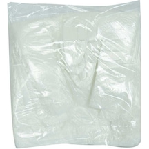 Ekonomik Küçük Boy Atlet Hışır Poşet 38x22 Cm İnce Beyaz 250 Adet 1 Paket