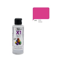 Polisan X1Art Multisurface Hobi Boyası 120Ml - 0040  Fuşya