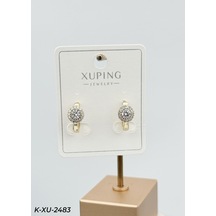 Küpe Metal Minimal Şıklık Zarif Hediye Model 7e6563 Çok Renkli