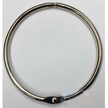 Kilitli Yuvarlak Halka, 5cm - 100 Adet