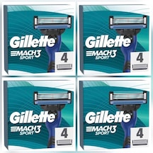 Gillette Mach3 Sport Yedek Başlık 4 X 4'lü