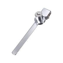 Nayomiglow Anahtar + Aynı Anahtarlı Vitrin Vitrin Kilidi Sürgülü Cam Dolap Kapı Kilidi