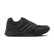 Slazenger Efrat Büyük Beden Erkek Sneaker Ayakkabı Siyah / Siyah