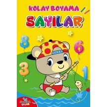 Kolay Boyama - Sayılar- Sancak Çocuk