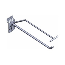 Kanallı Pano Askı Teli Etiket Demirli - 20 Cm Pakette 10 Adet