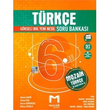 Mozaik Yayınları 6. Sınıf Türkçe Soru Bankası Ayraç Hediye Mozaik Yayınları 6. Sınıf Türkçe Soru Bankası Ayraç Hediye